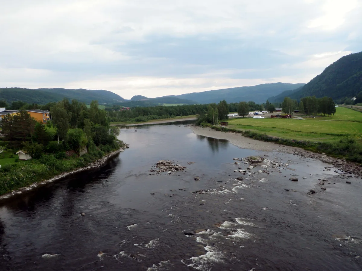 Photo of Stjørdalselva