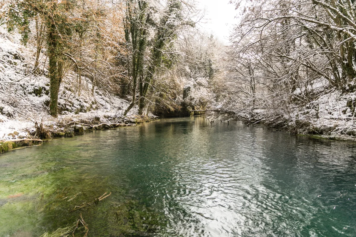Krupa — Krupa river in winter