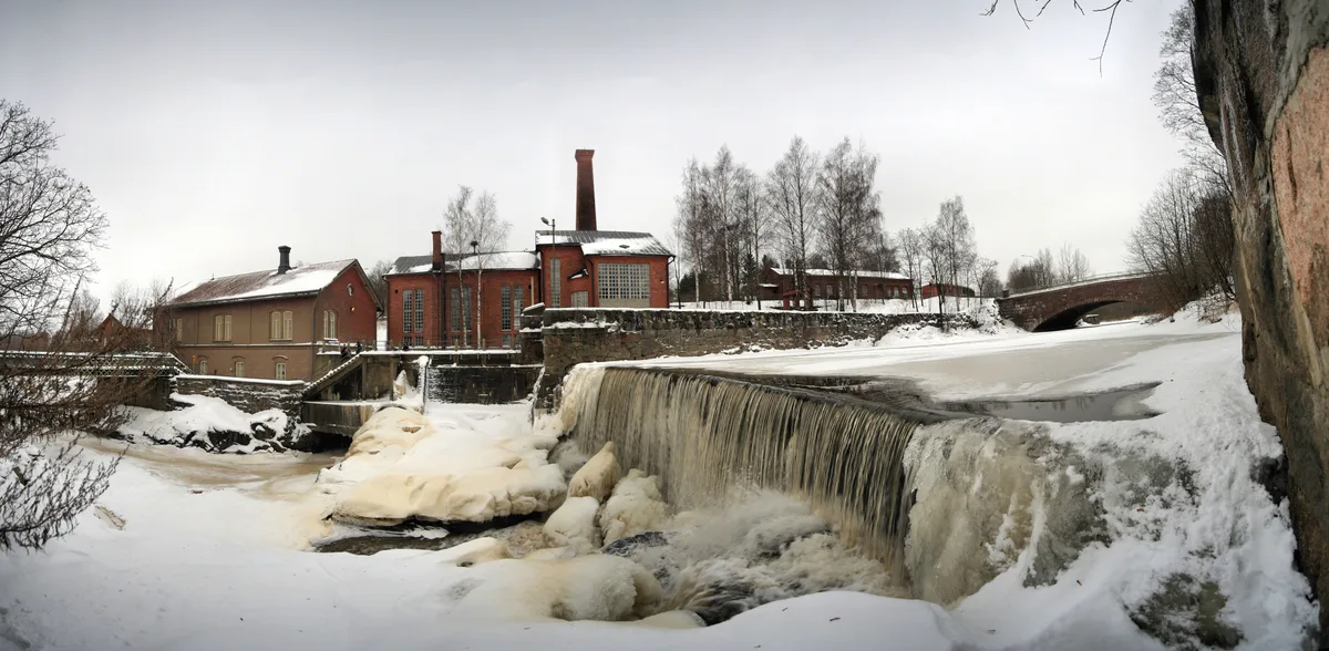 Vantaanjoki — Vanhakaupunki vesiputous (Old Town rapids), Vantaanjoki