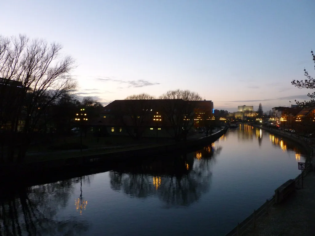 Brda — The river Brda
