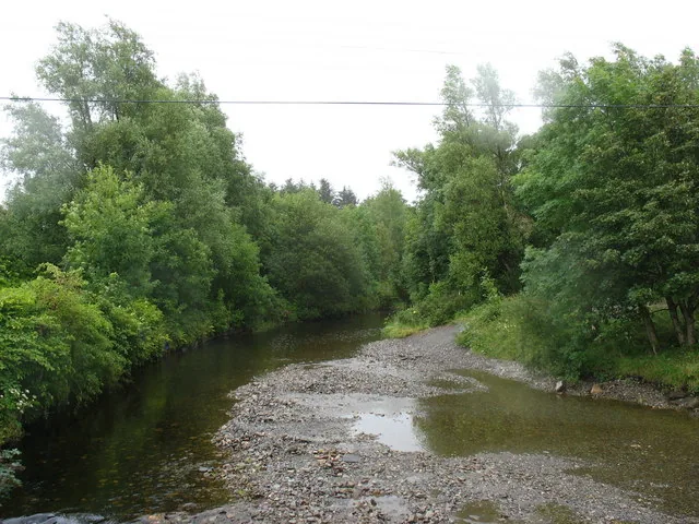 The Afon Prysor, a Welsh upland stream, flowing near Trawsfynydd in Gwynedd