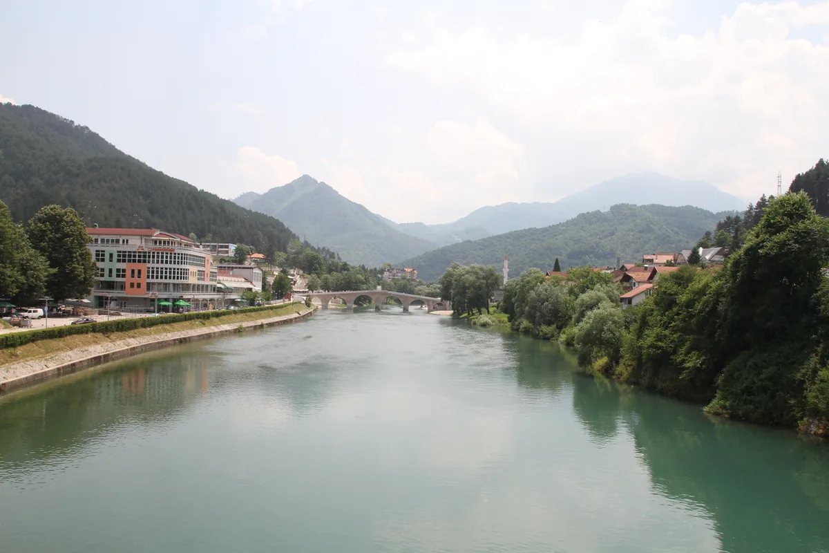 Neretva (Upper / Konjic) — Bosnia IMG 9590 Konjic Neretva river