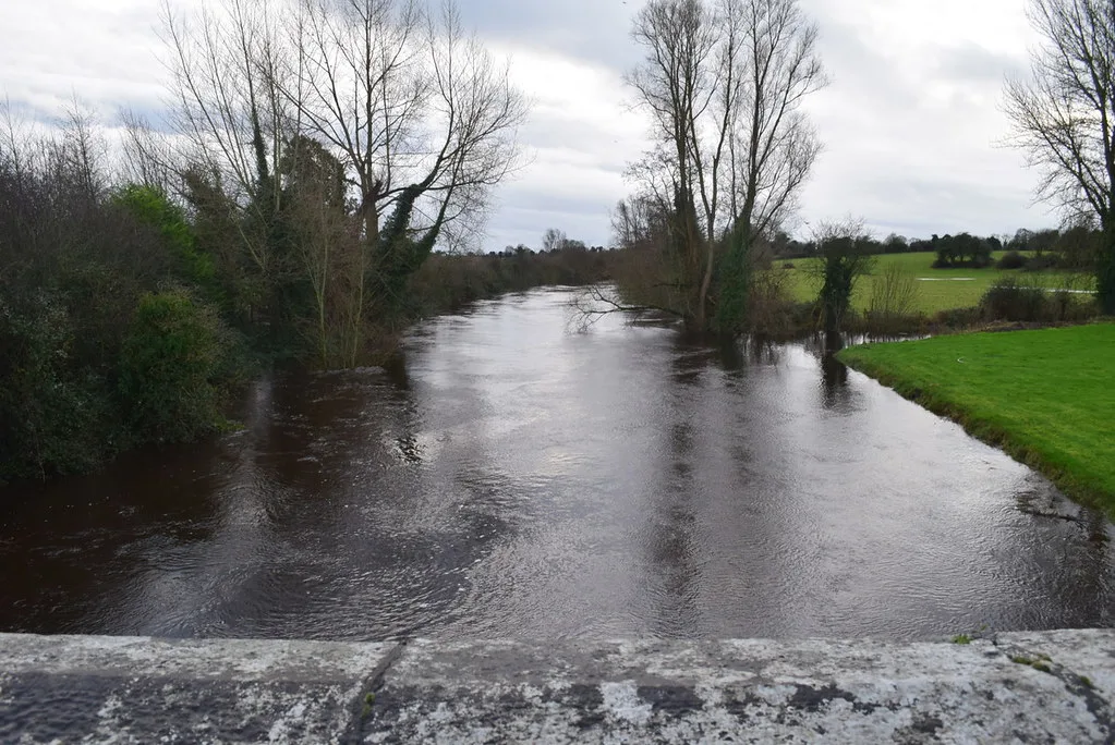 Stoneyford River — The River Boyne at Stoneyford, Co.Meath