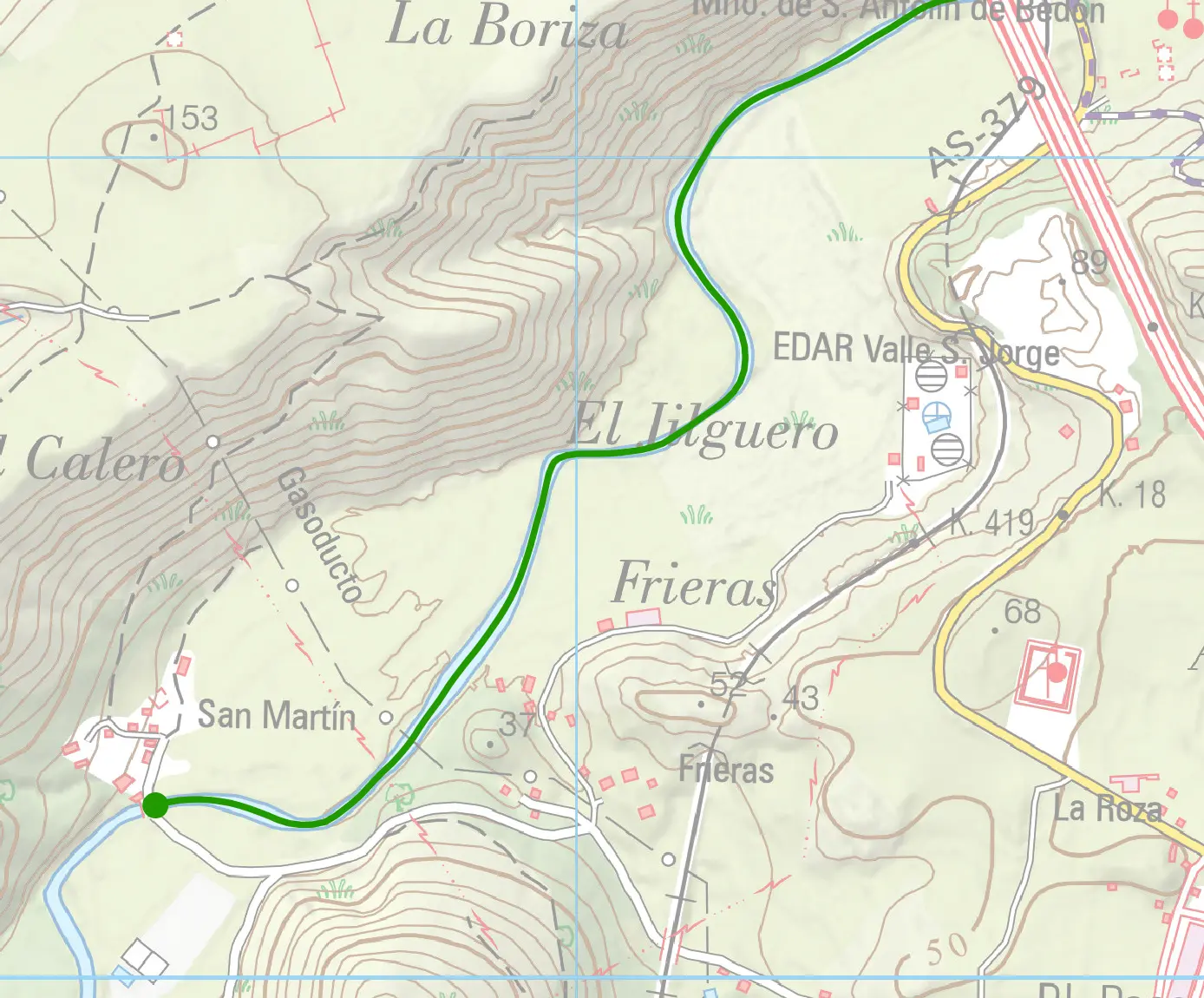 San Antolín beat map