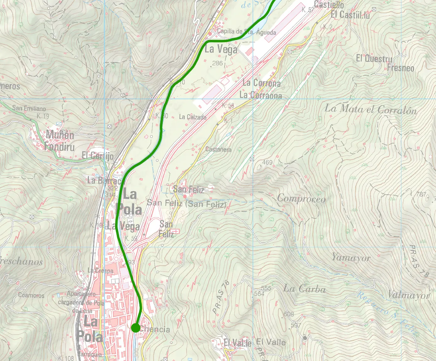 Pola De Lena beat map