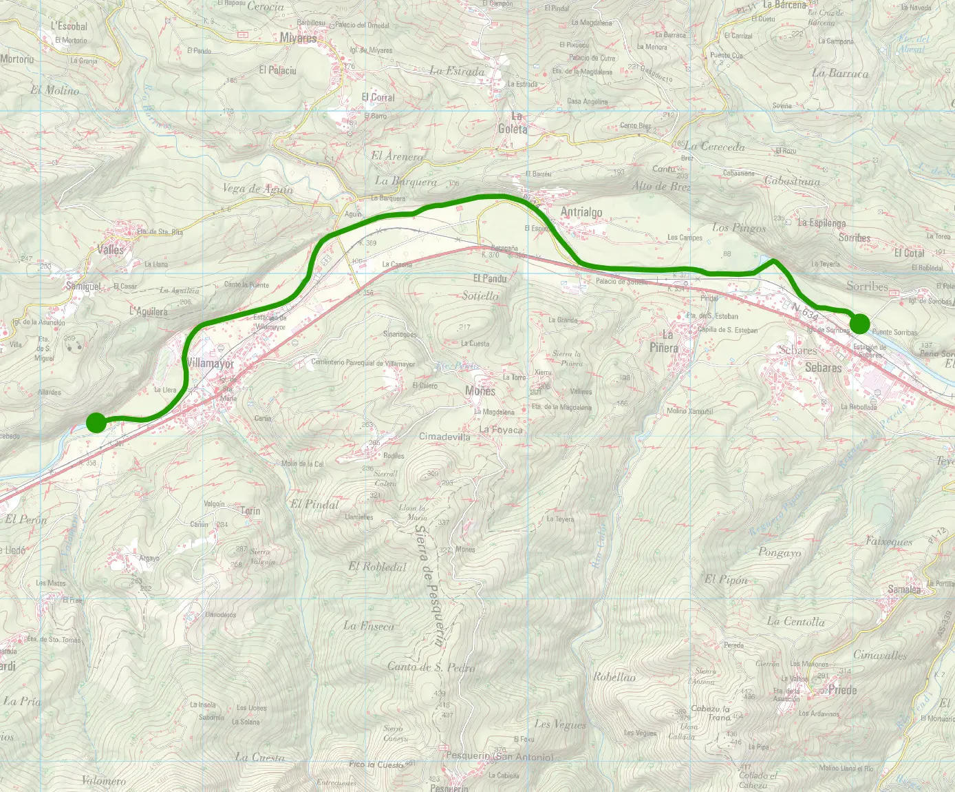 Villamayor beat map