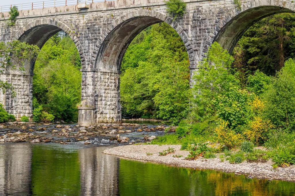 River Avonmore — Viaduct in Avondale