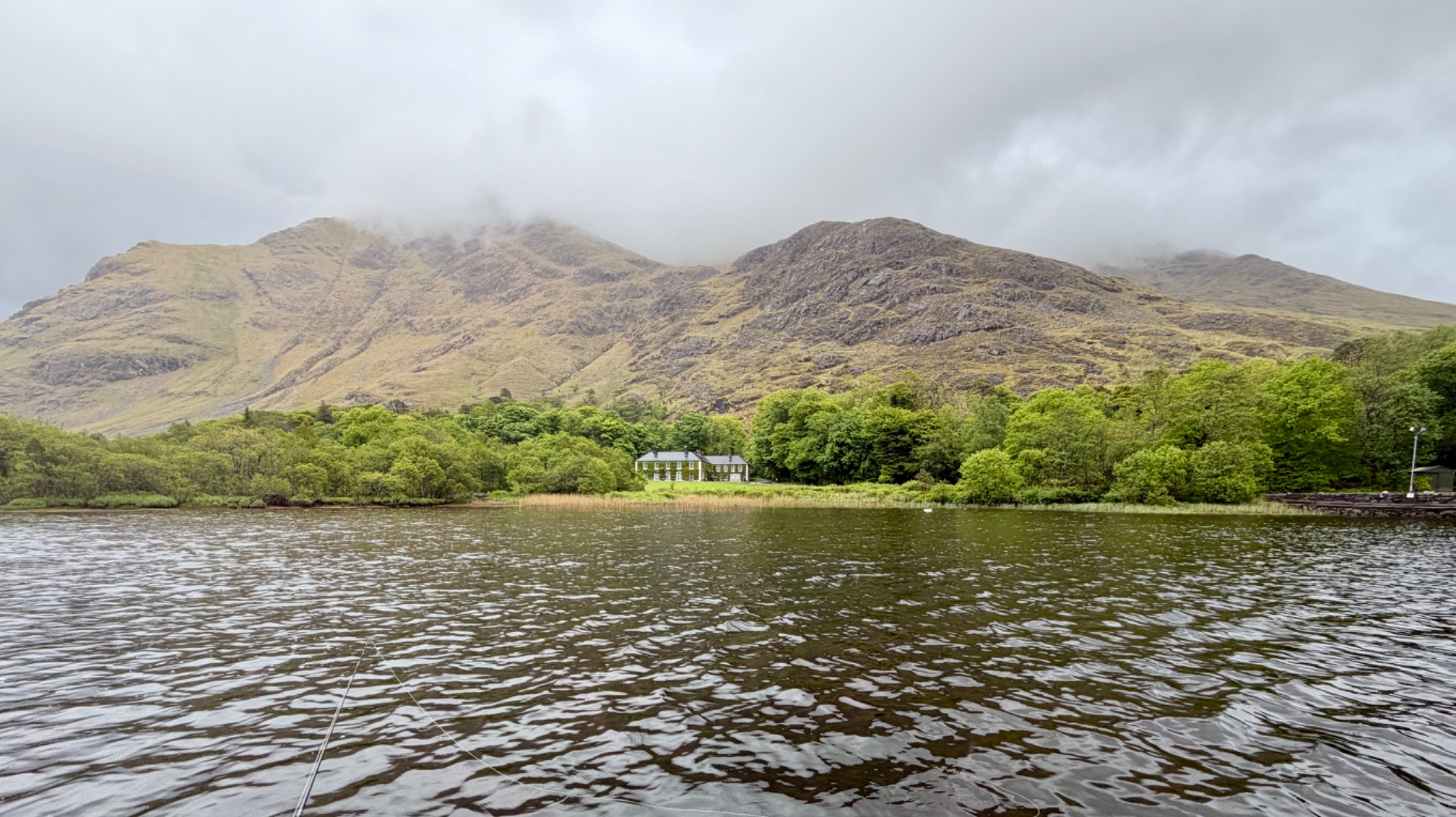 Delphi Lodge from Fin Lough
