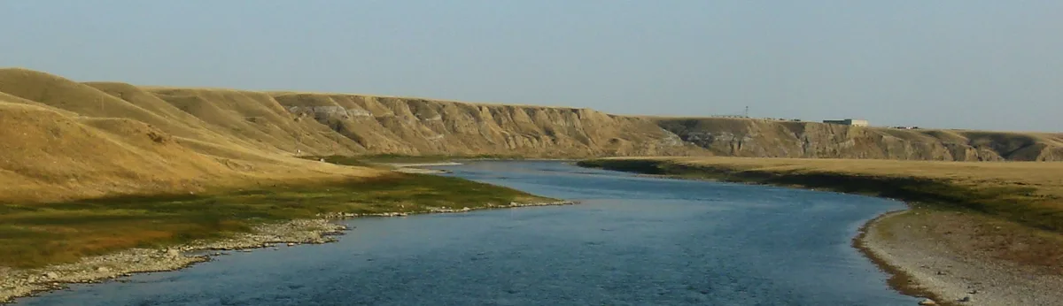Oldman River (headwaters, above the reservoir) — Oldman river-Alberta