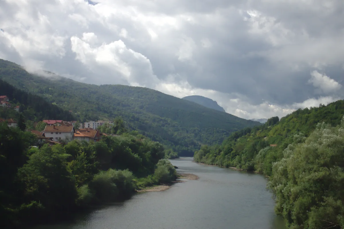 Drina — Foča, řeka Drina
