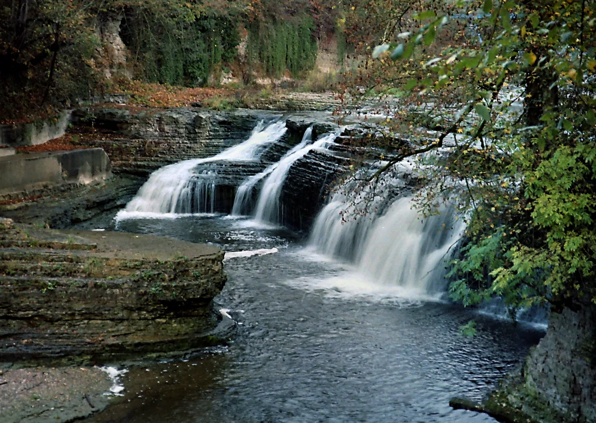 Wutach — Wutach-Wasserfall Lauffenmühle