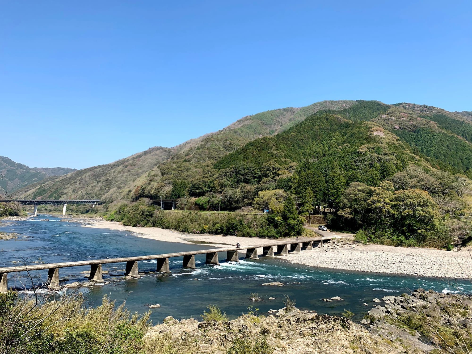 Spring in Shimanto River