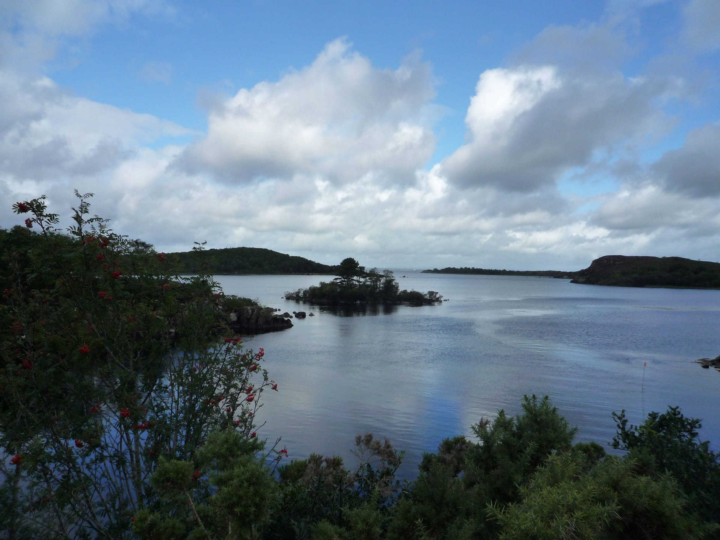 Lough Conn, County Mayo, an open lough landscape.